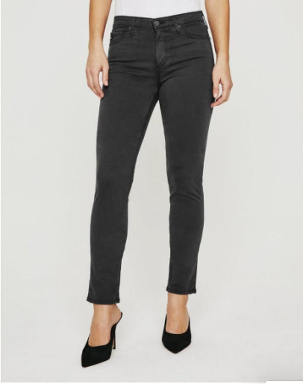 AG Denim Adriano Goldschmeid NWT Prima Denim Jean in Gray Smooth Slate // 00